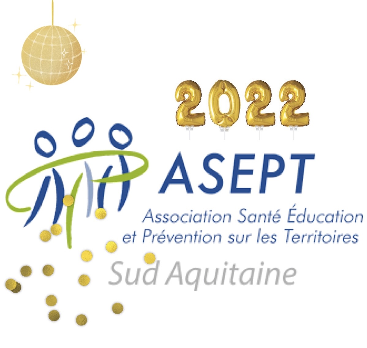 L’Équipe de l'ASEPT Sud Aquitaine vous présente, pour chacun de vous et pour vos proches, ses meilleurs vœux pour cette nouvelle année 2022 !